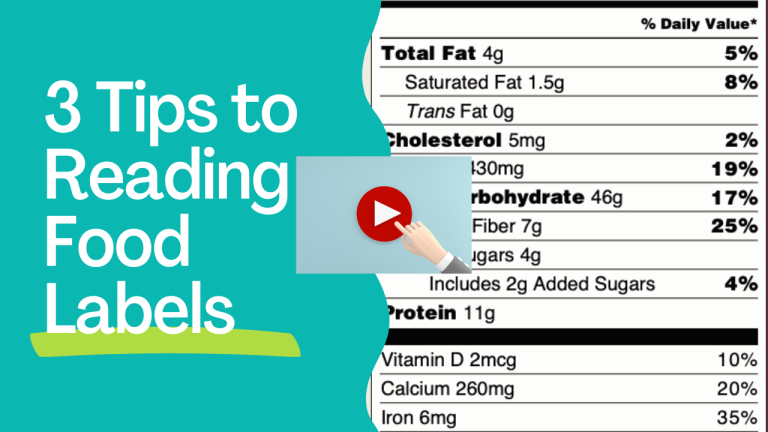 3 Tips On Reading Food Labels